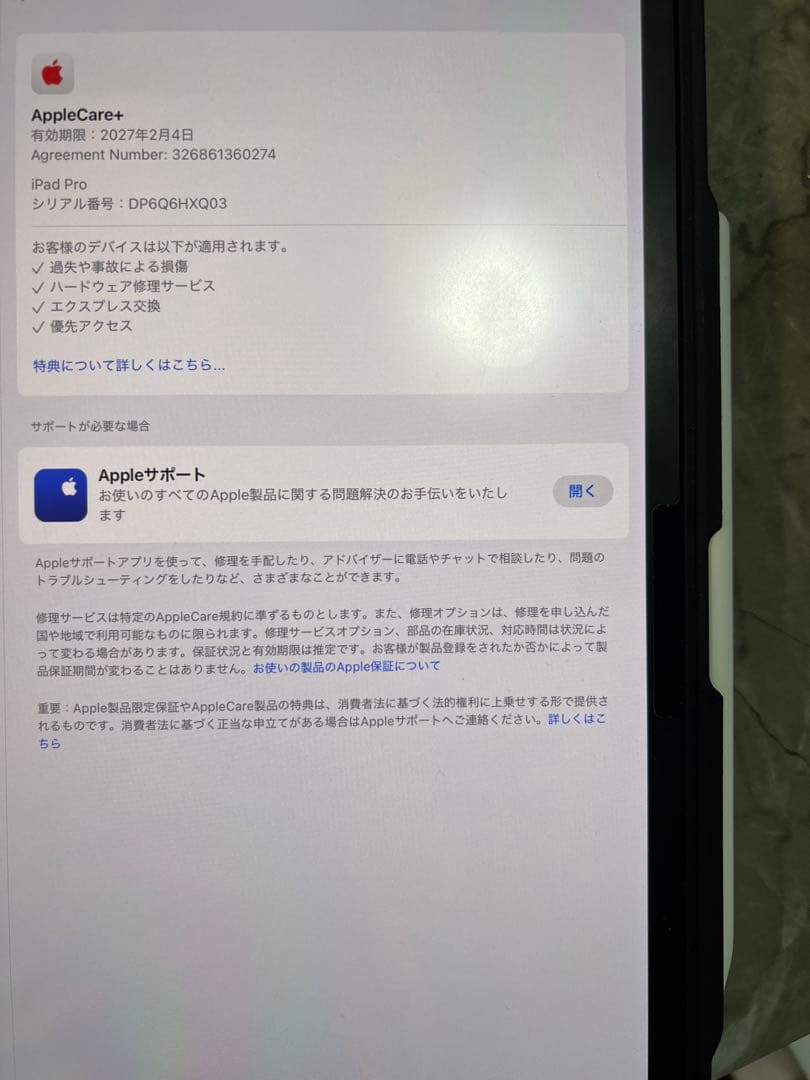 iPad Pro 13インチM 4 2TBApple Pencil セット