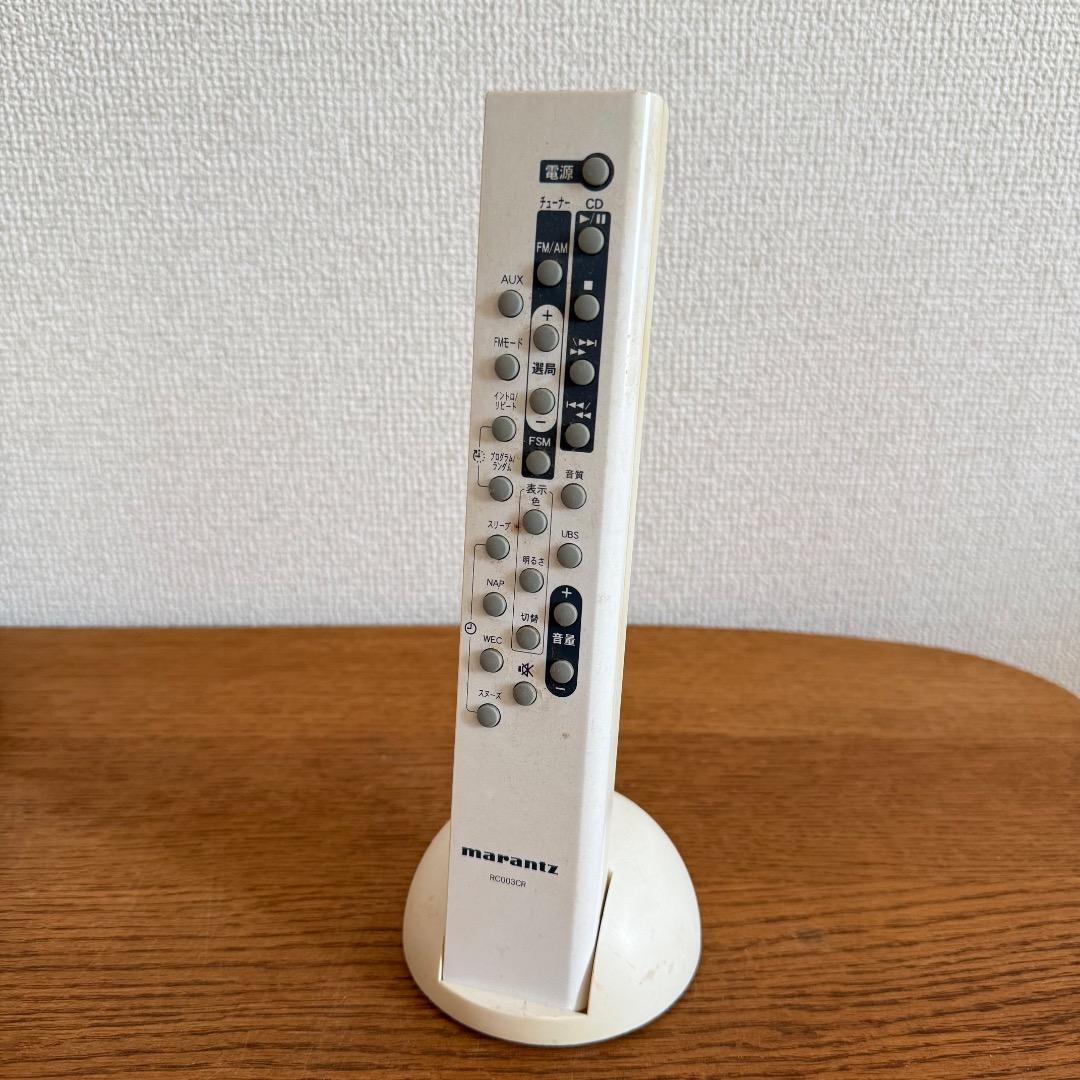 マランツ　CDラジカセ　CR101R CDプレイヤー