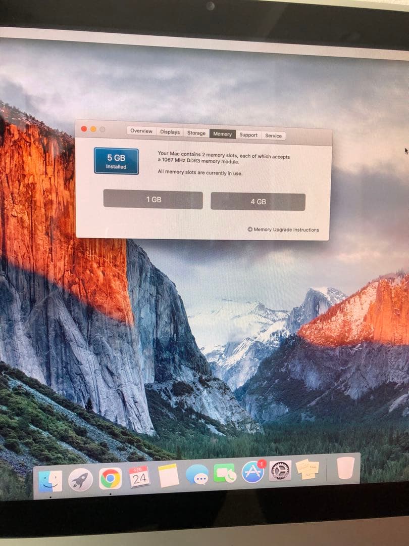 Macデスクトップ Apple iMac MA877J/A 20inch Mid2007 A1224