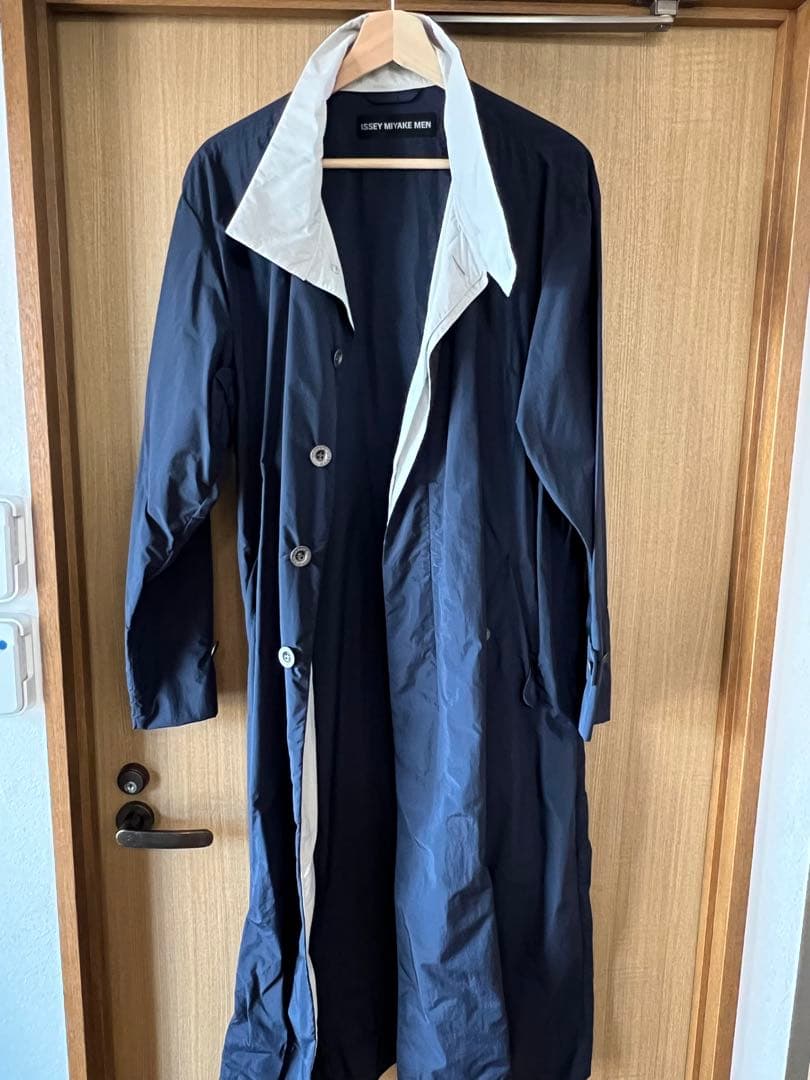 ISSEY MIYAKE MEN ナイロンロングコート