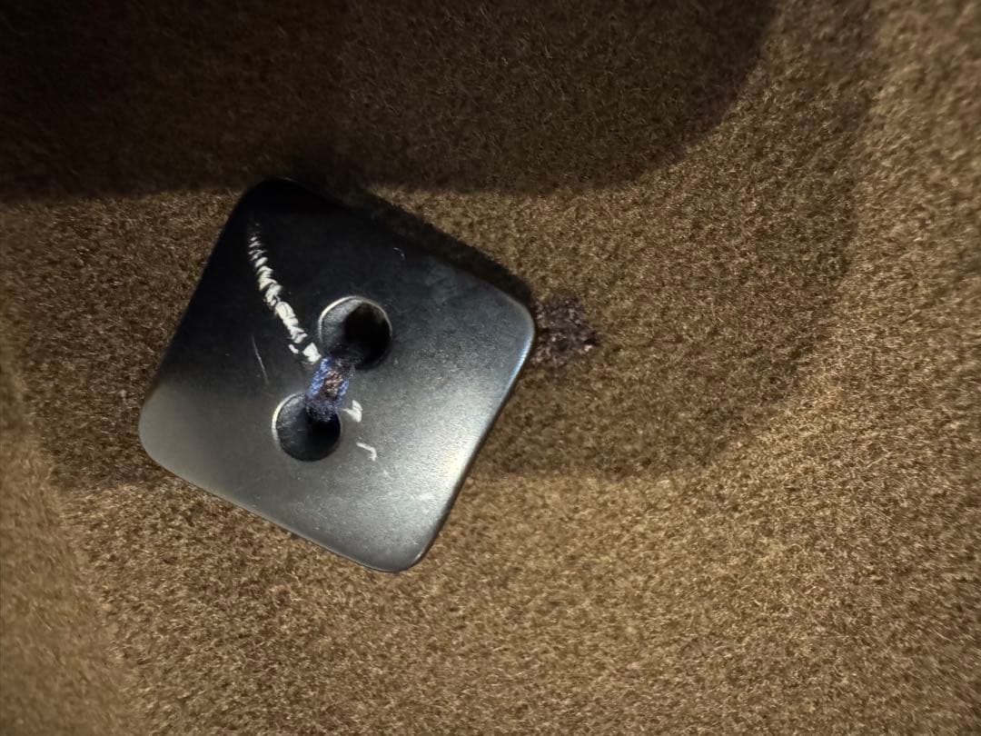 ウール コート　イタリア製　チョコレートブラウン　チェスター