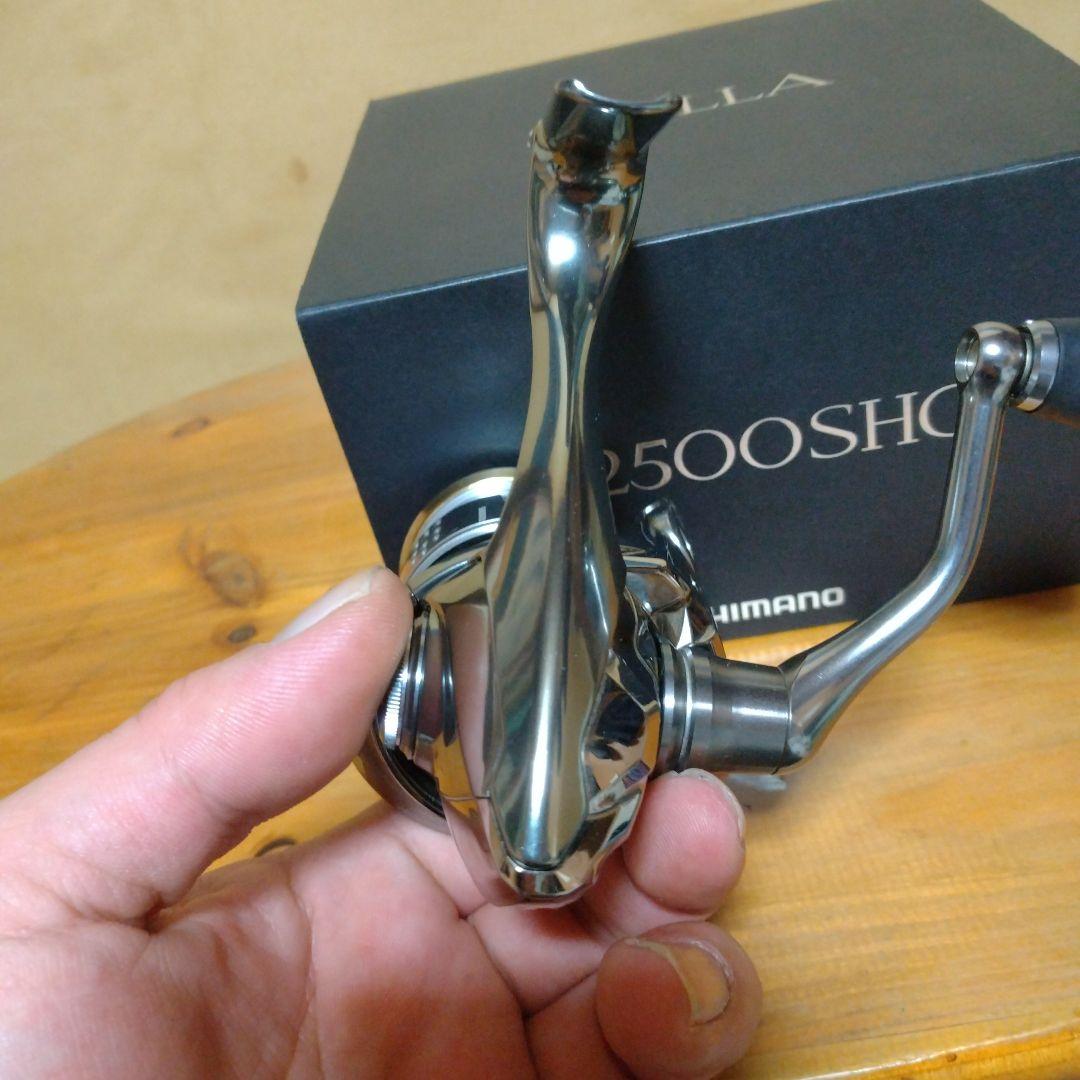 シマノ18ステラ　C2500SHG スプールC2000shg　ハンドル50mm