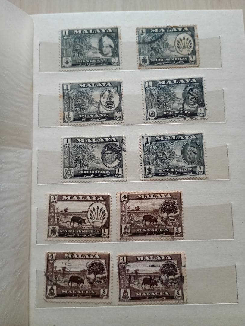 3日まで限定出品！赤猿切手80枚、南方占領マライ切手シート美品