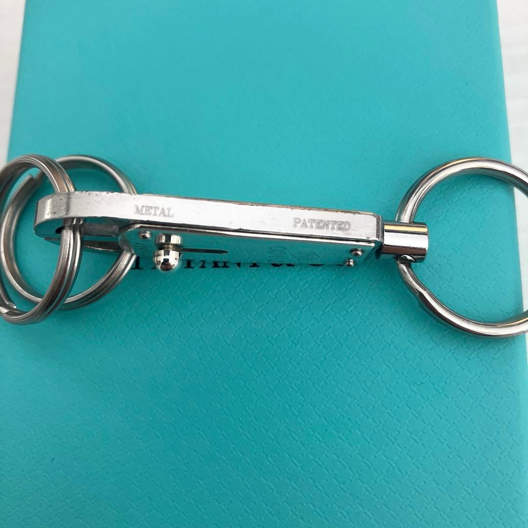 研磨済みTIFFANY & Co. ティファニー バレットキーリング SV925