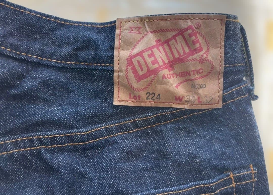 新品¥25300★DENIME(ドゥニーム) 66モデルW34ウエアハウス