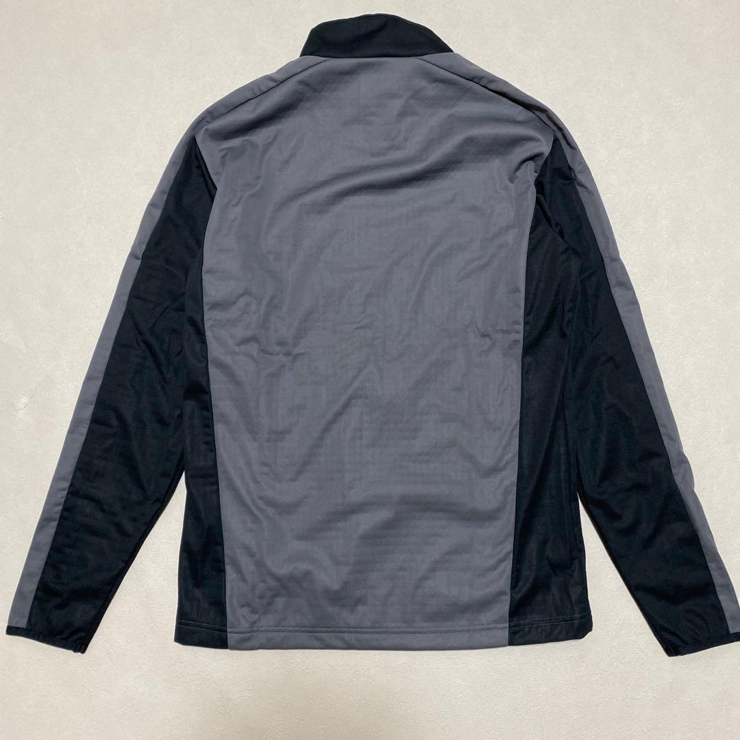 ⭐️新品　MIZUNO テックシールド　ジャージ　上下セット　黒グレー　L＊706