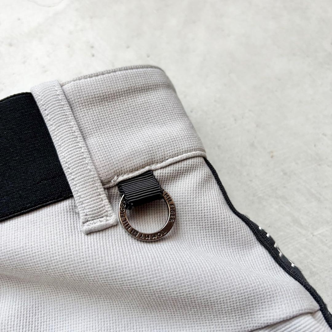   GOLF 3Dテーパードパンツ 裏起毛 ロゴテープ