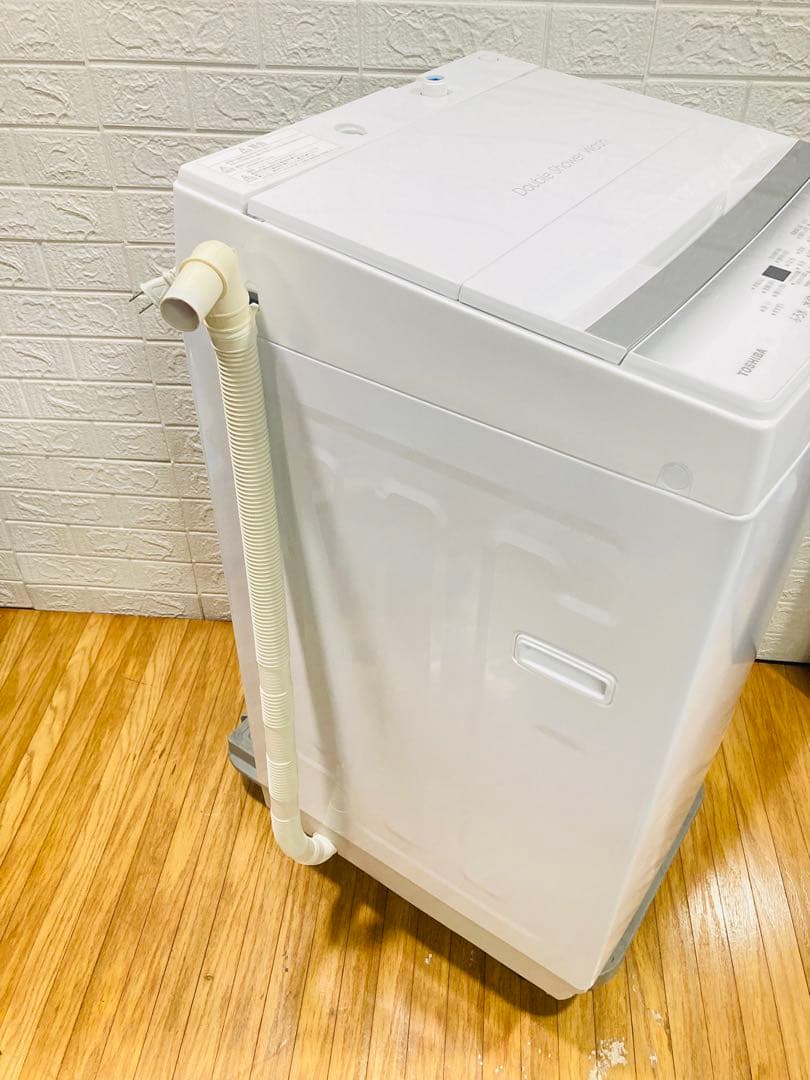 東芝 7kg洗濯機 Wダブルシャワー洗浄 2023年製 高年式 高性能