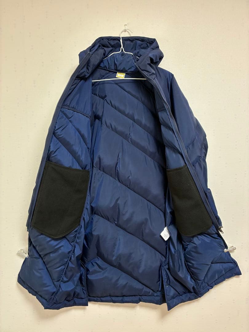 極美品アスレタ 中綿ベンチコート ネイビーサッカー ATHLETA 2023秋冬