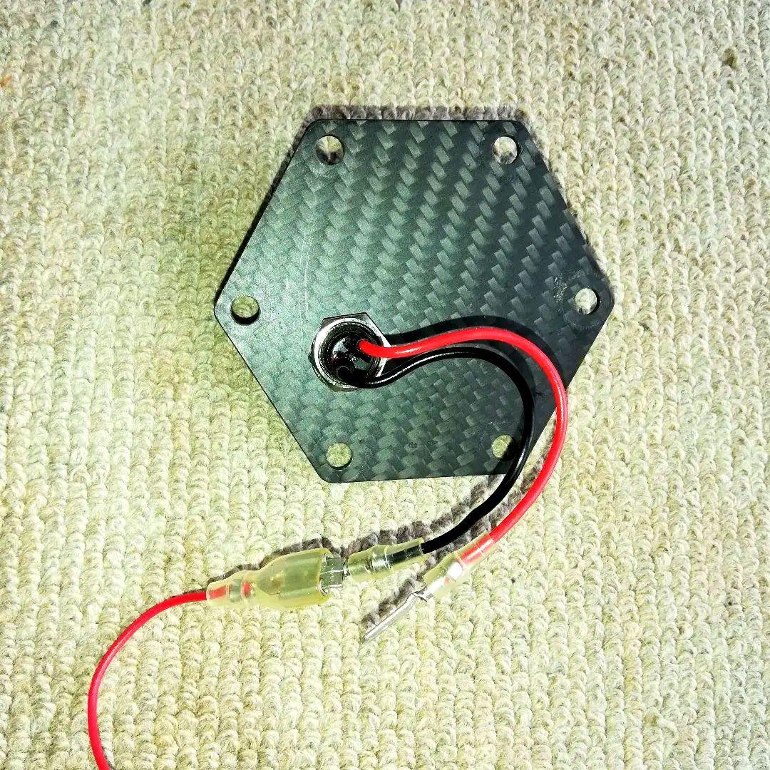 OMP ステアリング 黒 アルミ