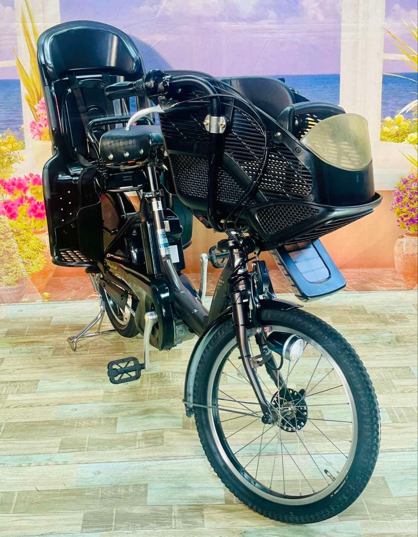 超特価！アンジェリーノ⭐️ブリヂストン子供乗せ電動アシスト自転車Y3035