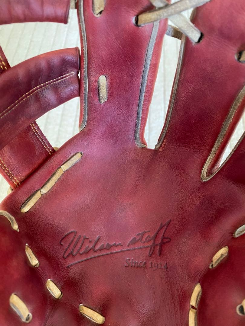 Wilson 硬式グラブ　内野手用　小指２本入れ