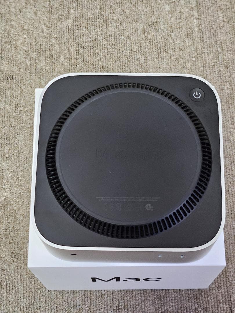 Apple Mac mini M4 メモリ24GB SSD512GB＋ケーブル