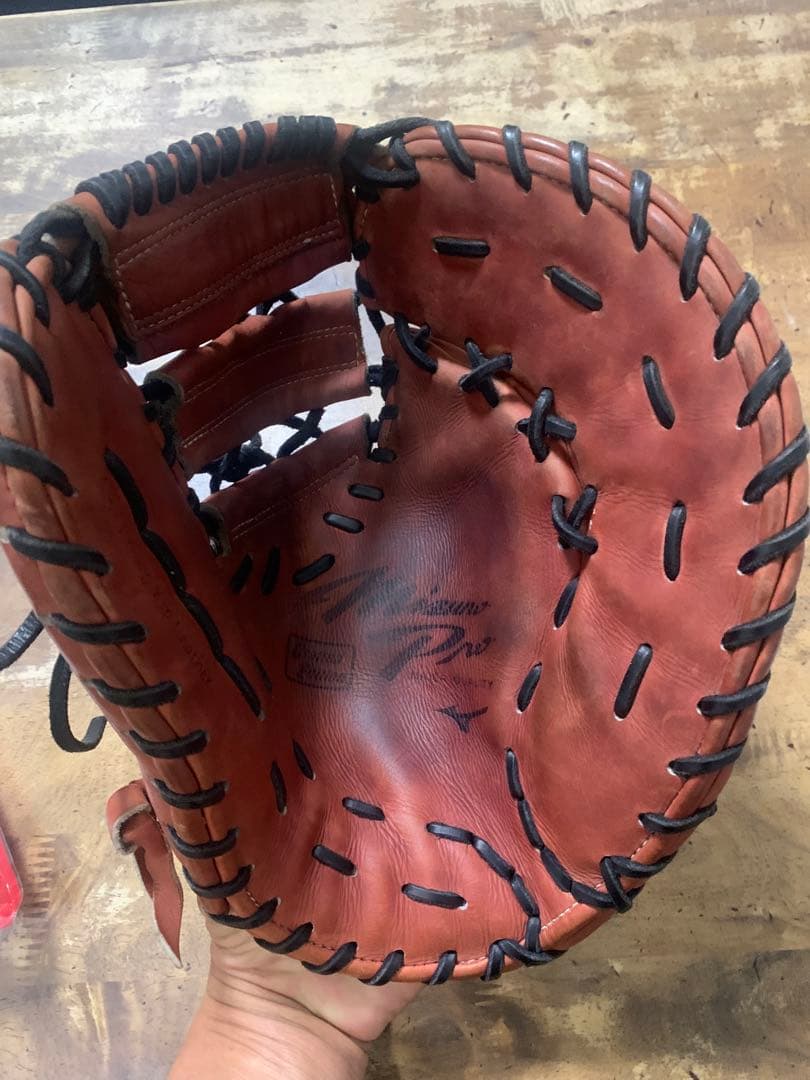 Mizuno Pro ブラウン 硬式グローブ山川モデル