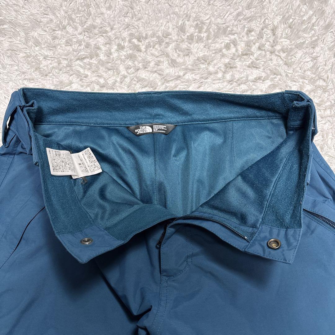 美品 THE NORTH FACE スノーボードパンツ S 青 NS61610