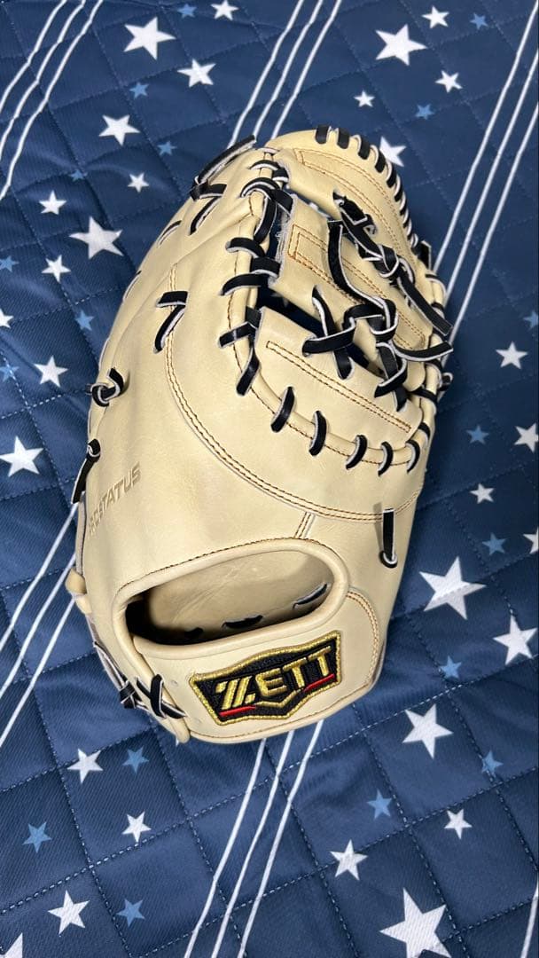 ZETT 軟式ファースト用グラブ ブラックステッチ