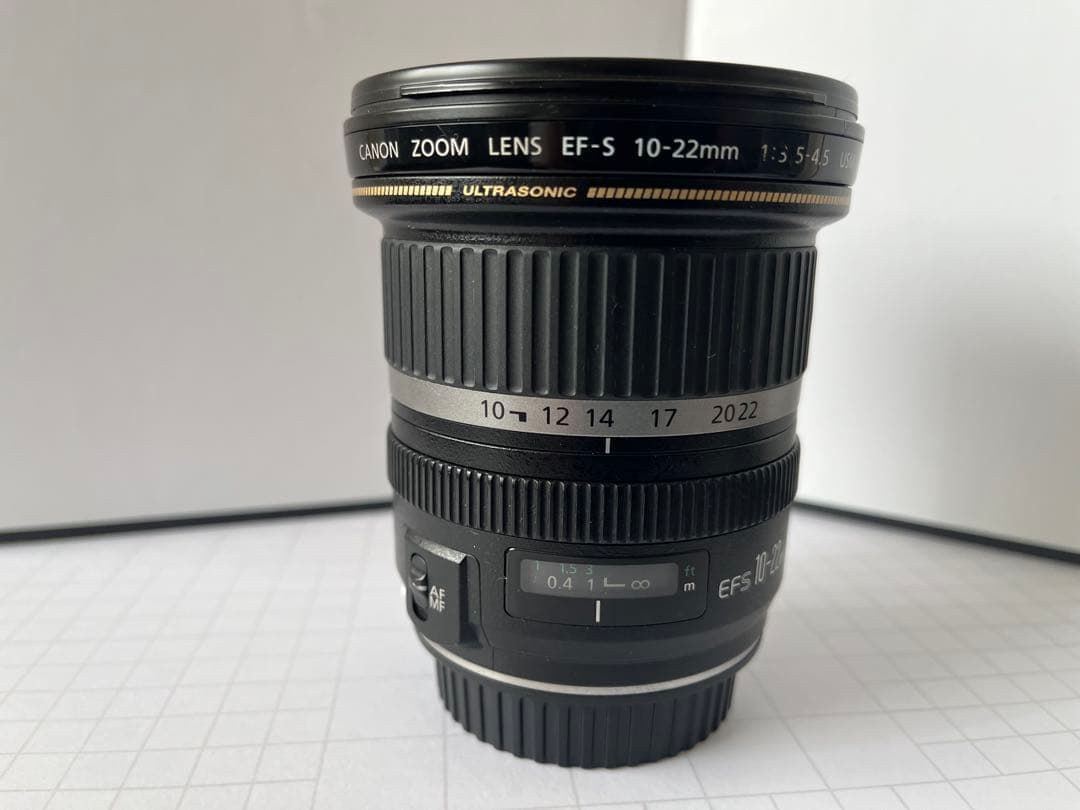 美品Canon EF-S 10-22㎜　1:3.5-4.5USM フィルター付き