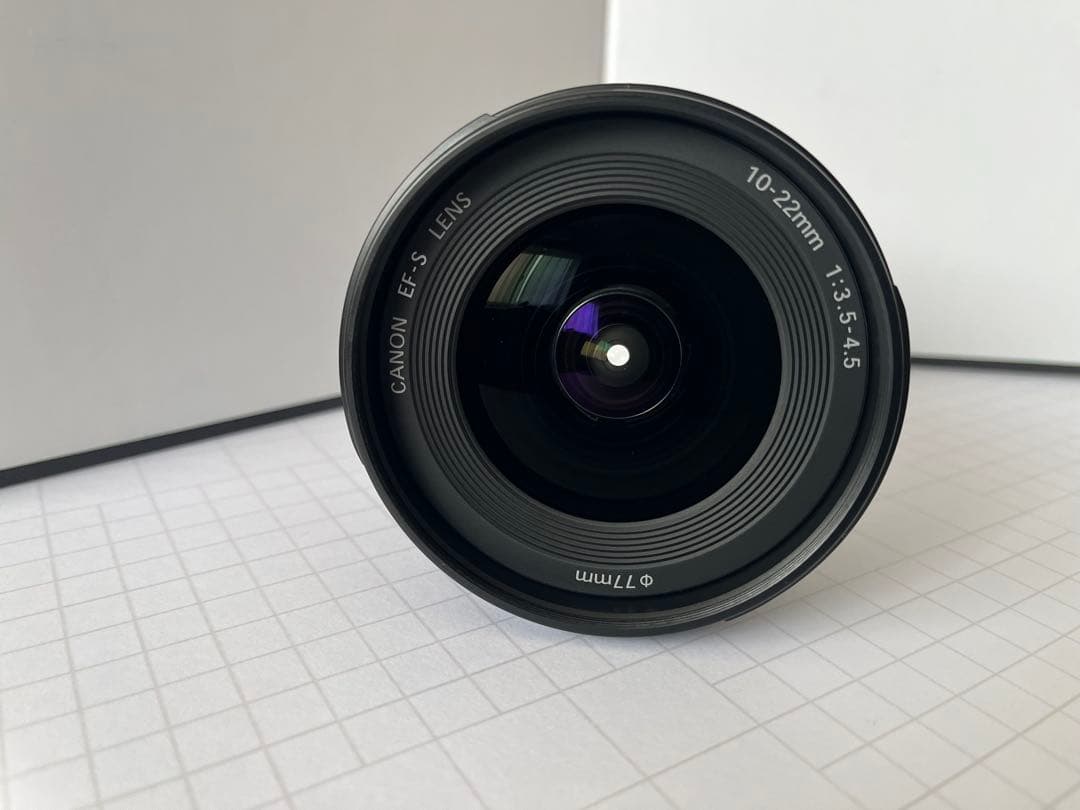 美品Canon EF-S 10-22㎜　1:3.5-4.5USM フィルター付き