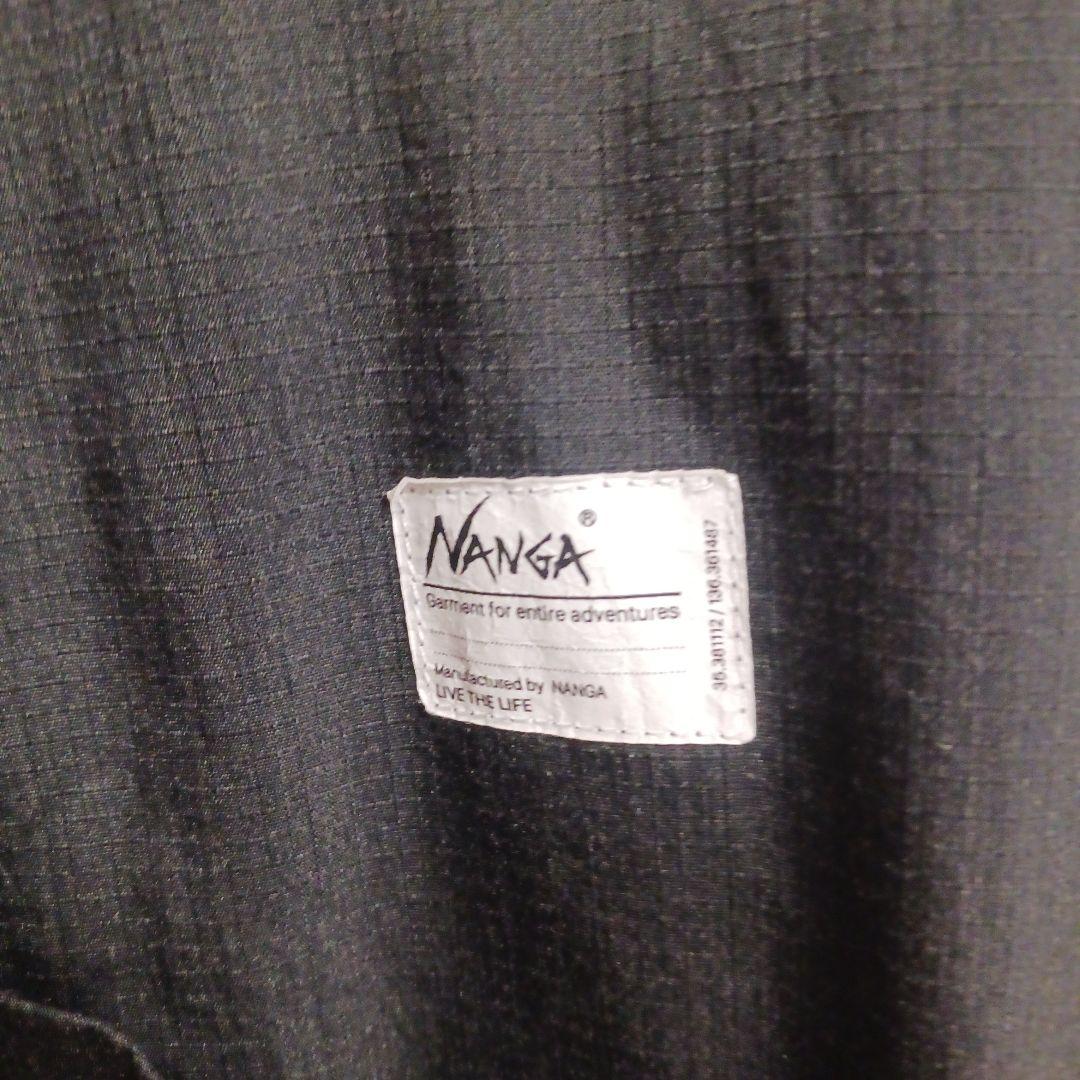 NANGA ブラック オーバーオール Sサイズ