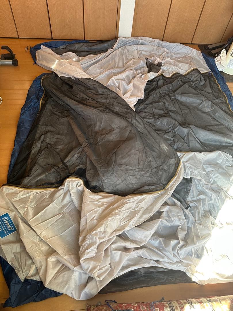 【１回のみ使用】コールマン　テント ILトンネル2ルームハウス LDX デニム