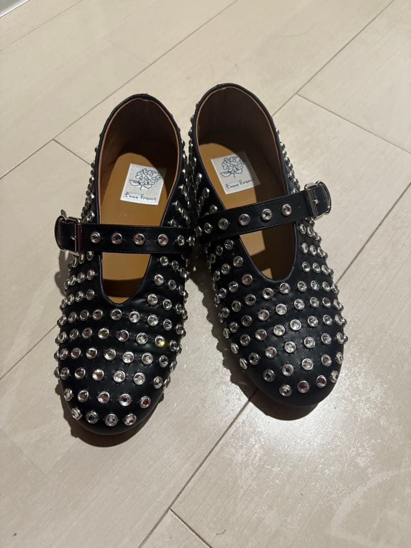 Emma Francisスタッズメリージェーン23.5cm