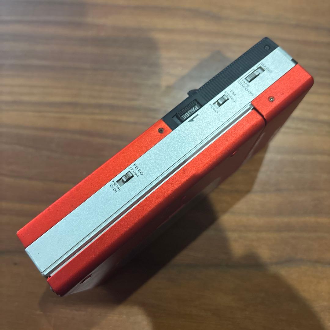 SONY WM-F2 ウォークマン カセット プレーヤー RED レア ジャンク