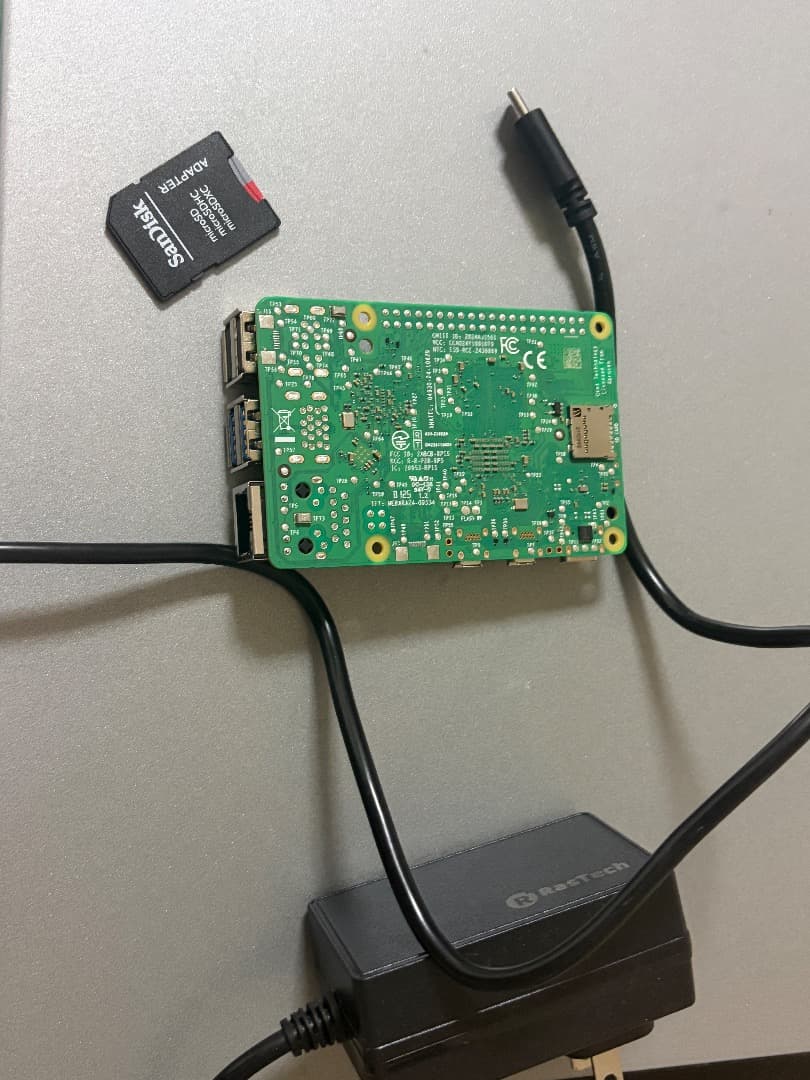 RasTech Raspberry Pi 5 メモリー16GB SD 64GB