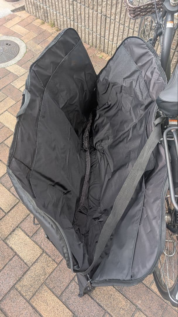 オーストリッチ(OSTRICH) 輪行バッグ　トラベルバッグ ブラック