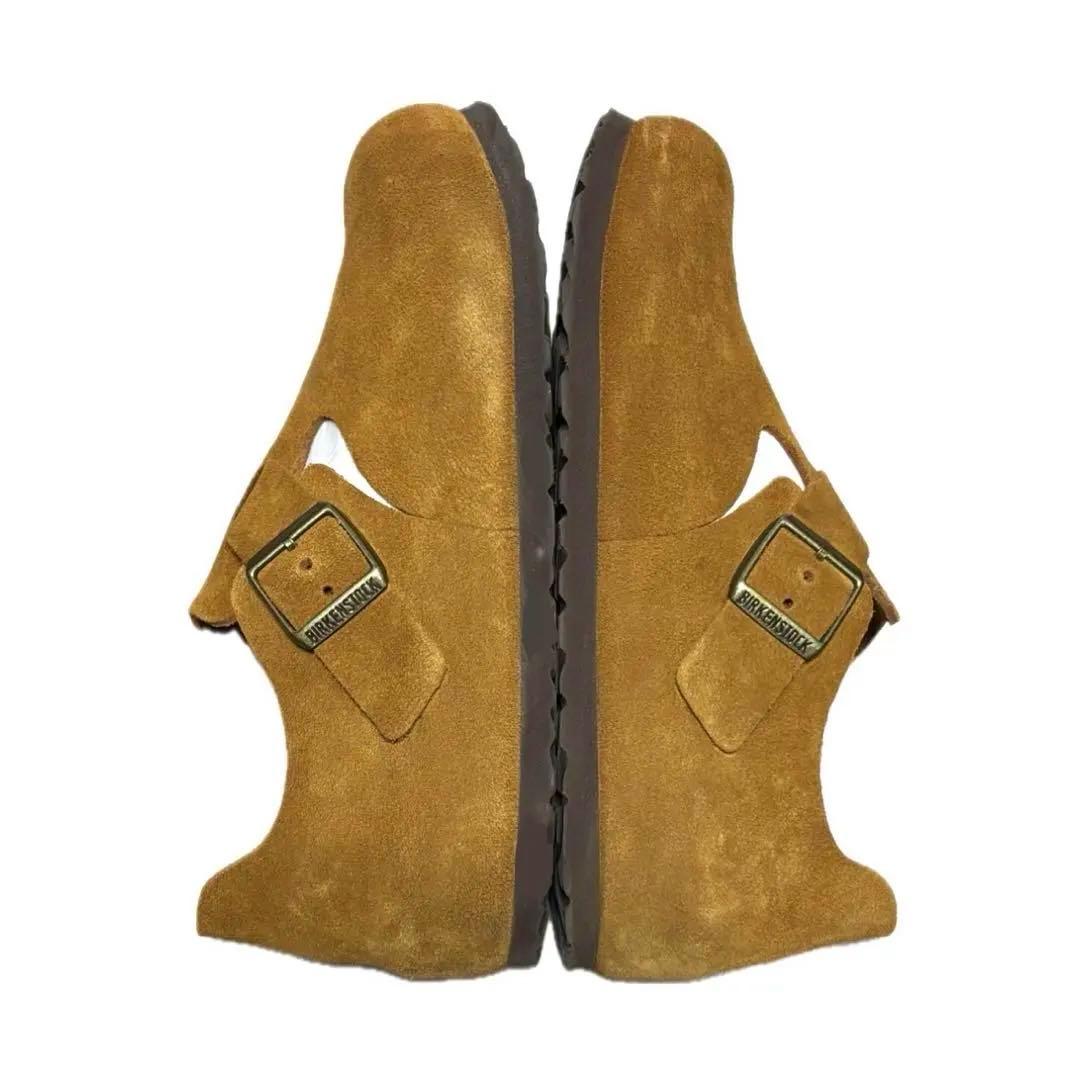 ビルケンシュトック ロンドン スエード ミンク 24.5cm ナロー