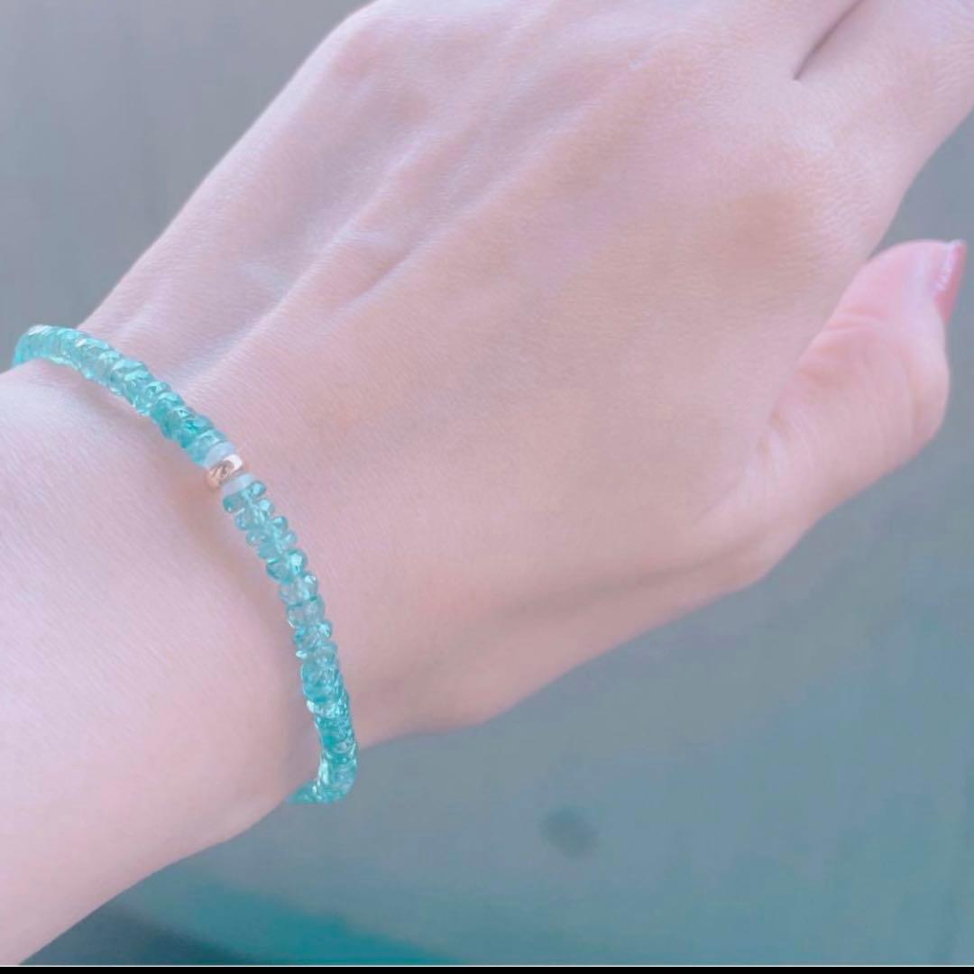 Yjkayさま•*¨*•.¸♬︎専用出品♡ブルージルコン ブレスレット