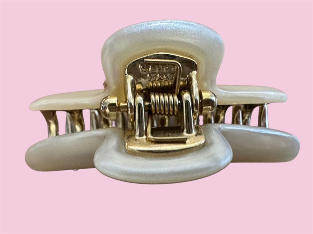 ACCA acca アッカ　ヘアクリップ　Mサイズ　巾着ポーチ付き