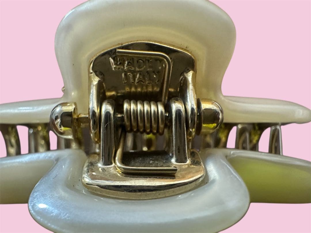 ACCA acca アッカ　ヘアクリップ　Mサイズ　巾着ポーチ付き