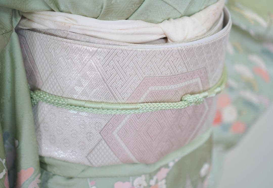 訪問着 4点フルセット 715D 正絹　入学式　結婚式　七五三　お宮参り