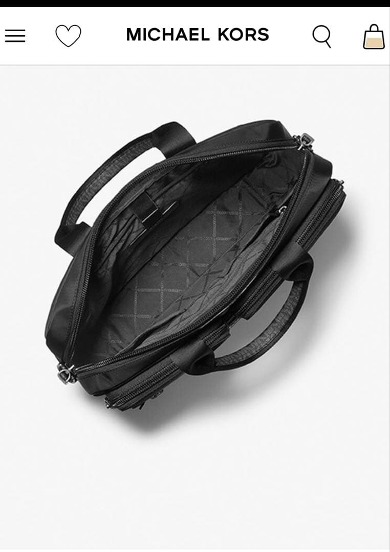 本日限り‼️タグ付き・新品❗️MICHAEL KORS ブラック ビジネスバッグ