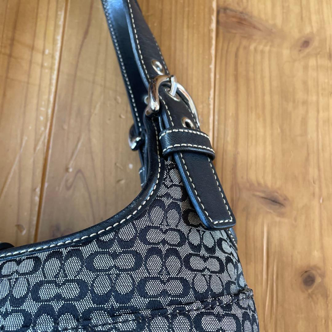 Coach SOHO ワンショルダーバッグ ブラック/グレー