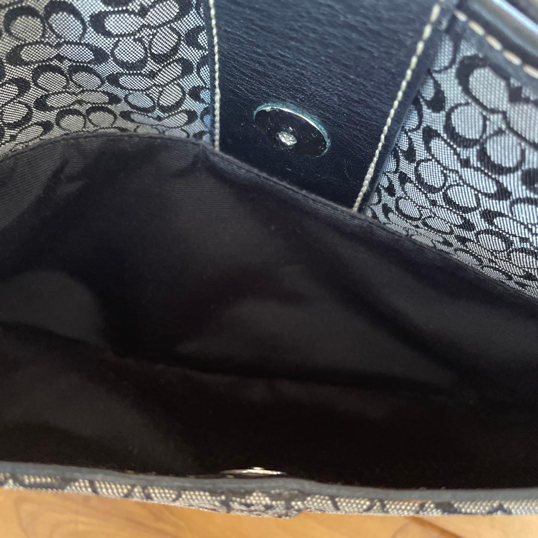 Coach SOHO ワンショルダーバッグ ブラック/グレー