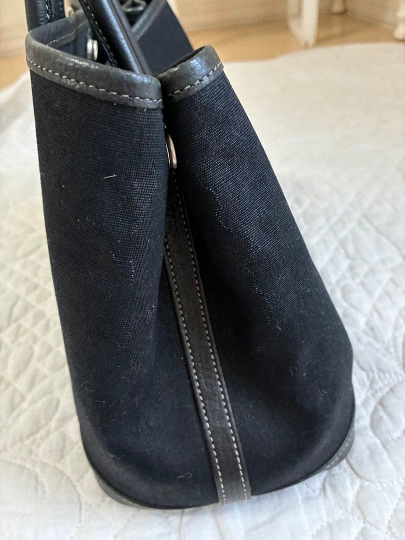 HERMESエルメス　ガーデンパーティTPM ブラック♪