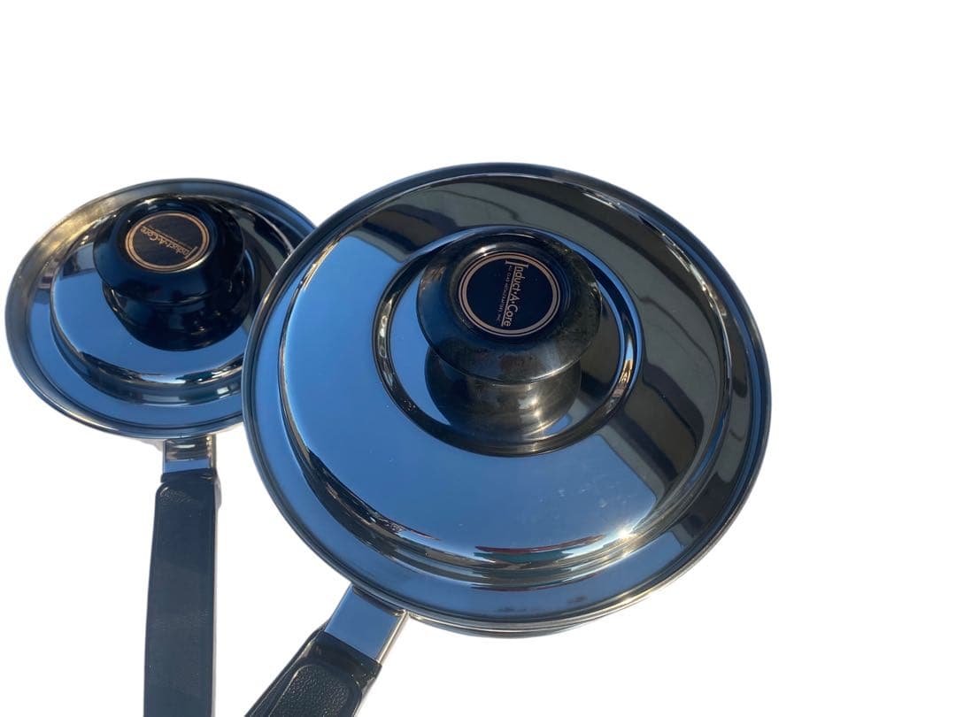 INDUCT A CORE ステンレス製鍋・フライパンセット 未使用品