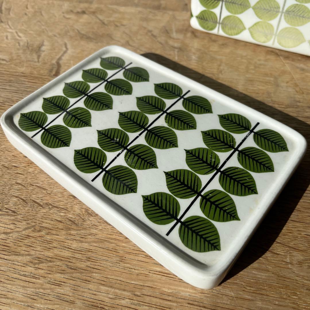 グスタフスベリ Stig Lindberg ベルサ バターケース