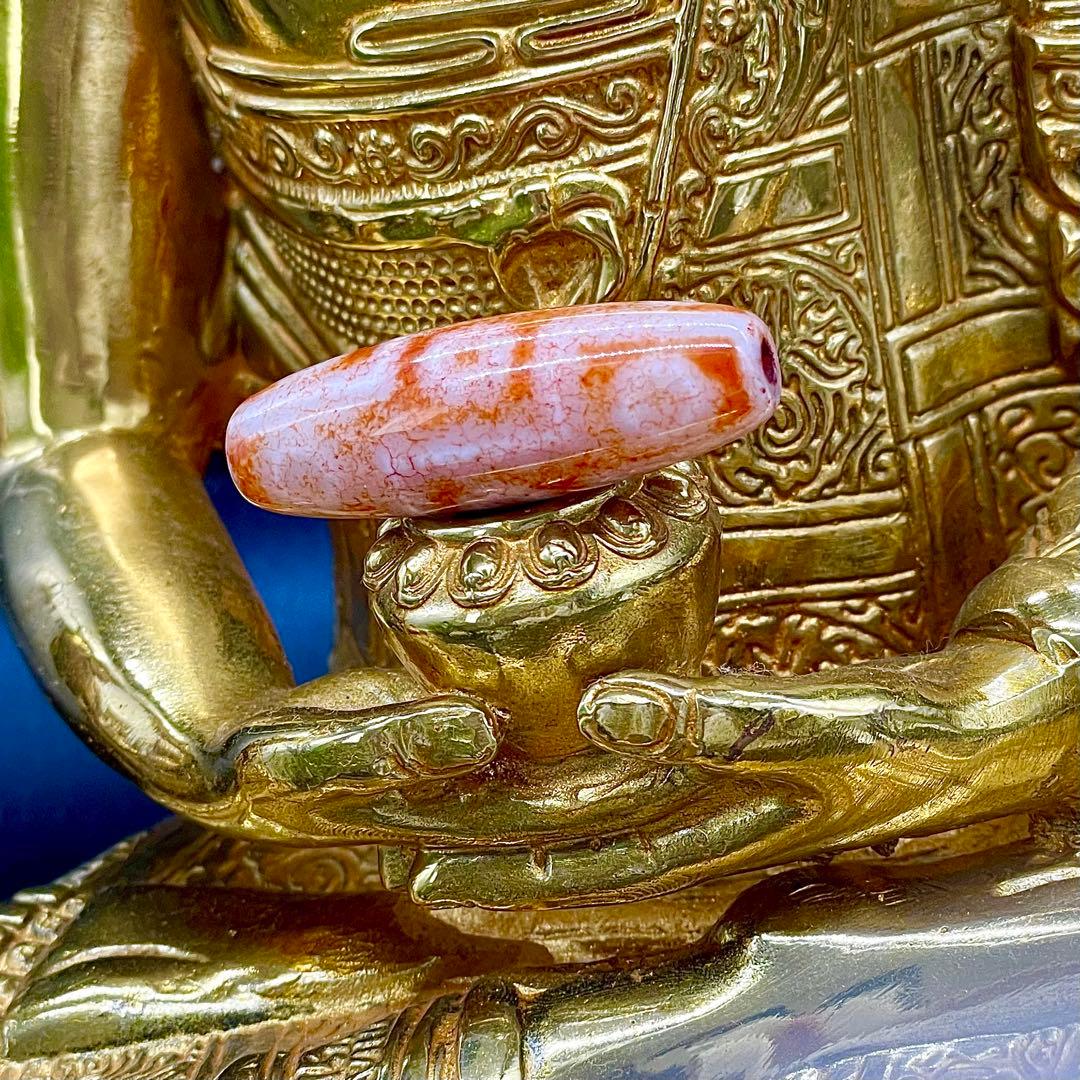 九眼天珠 風化紋 s703 老天珠 天眼石