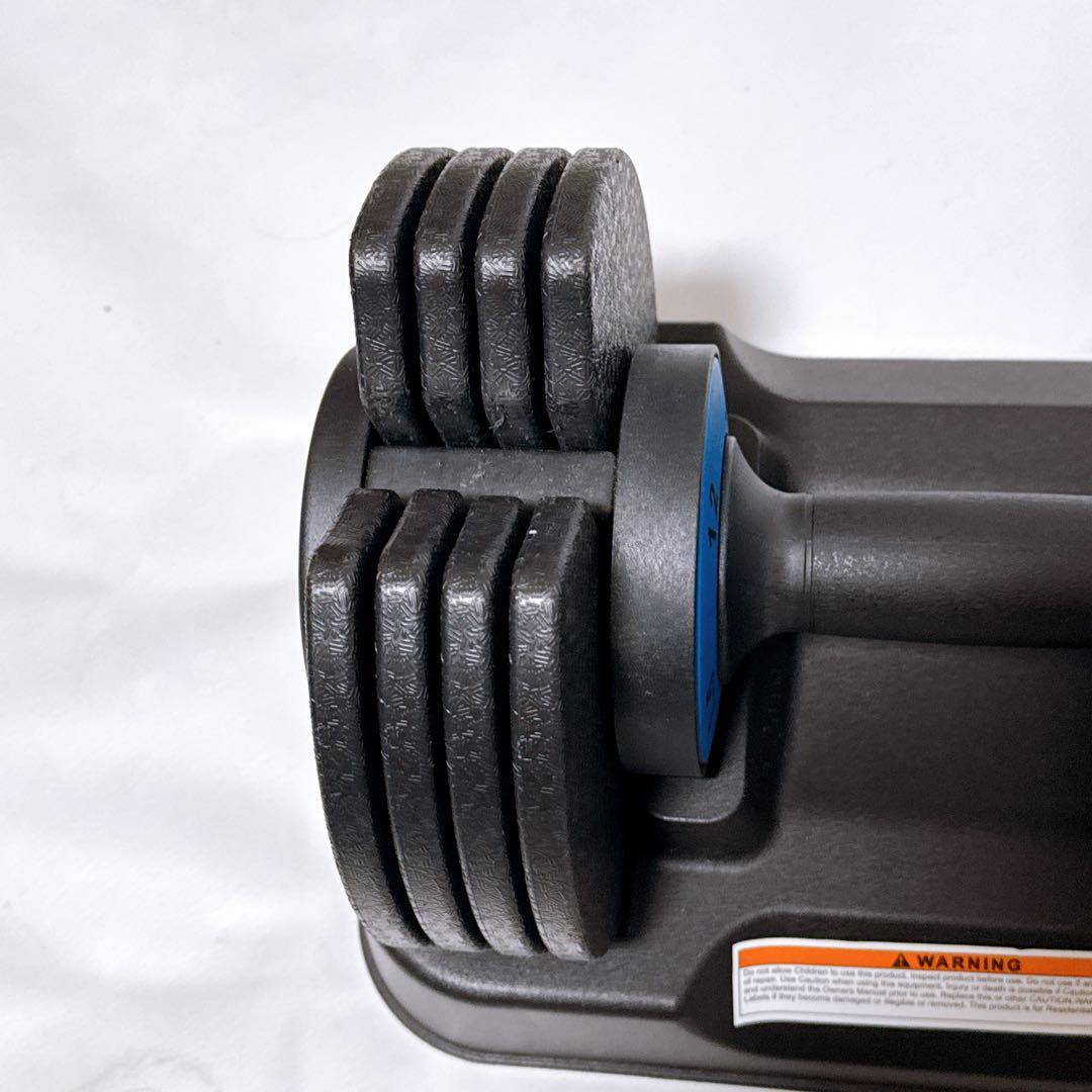 MOJEER 可変式ダンベル 12kg 2個セット