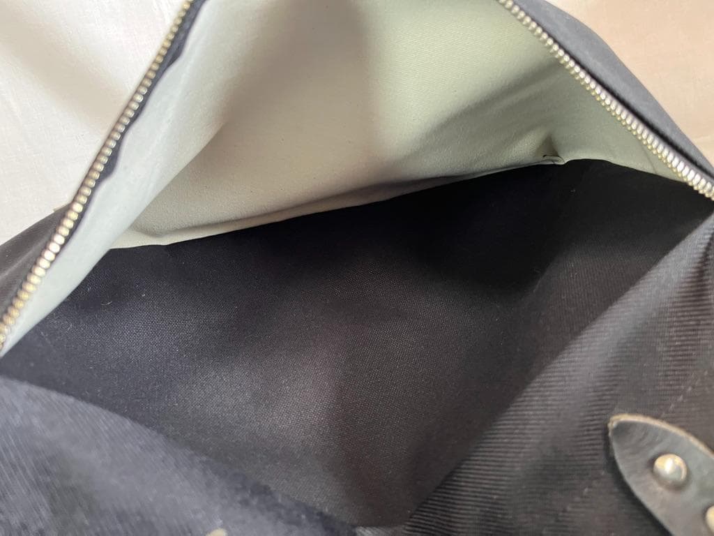 nanamica ブリーフケース 黒 日本製 CORDURA