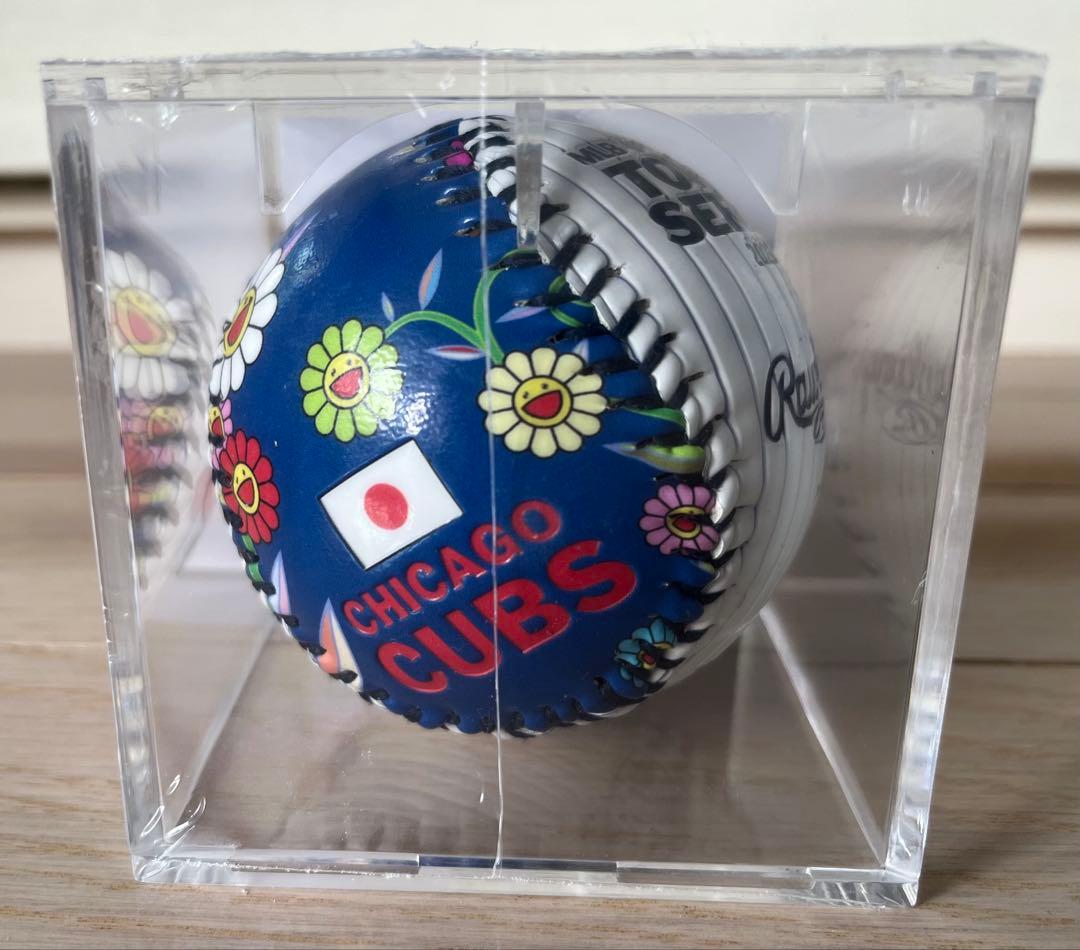 新品未開封　 東京シリーズ シカゴカブス　記念ボール　村上隆