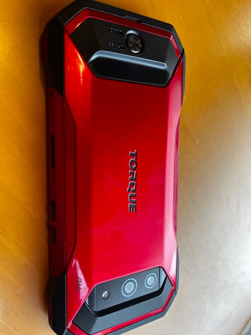 TORQUE スマートフォン レッド 本体
