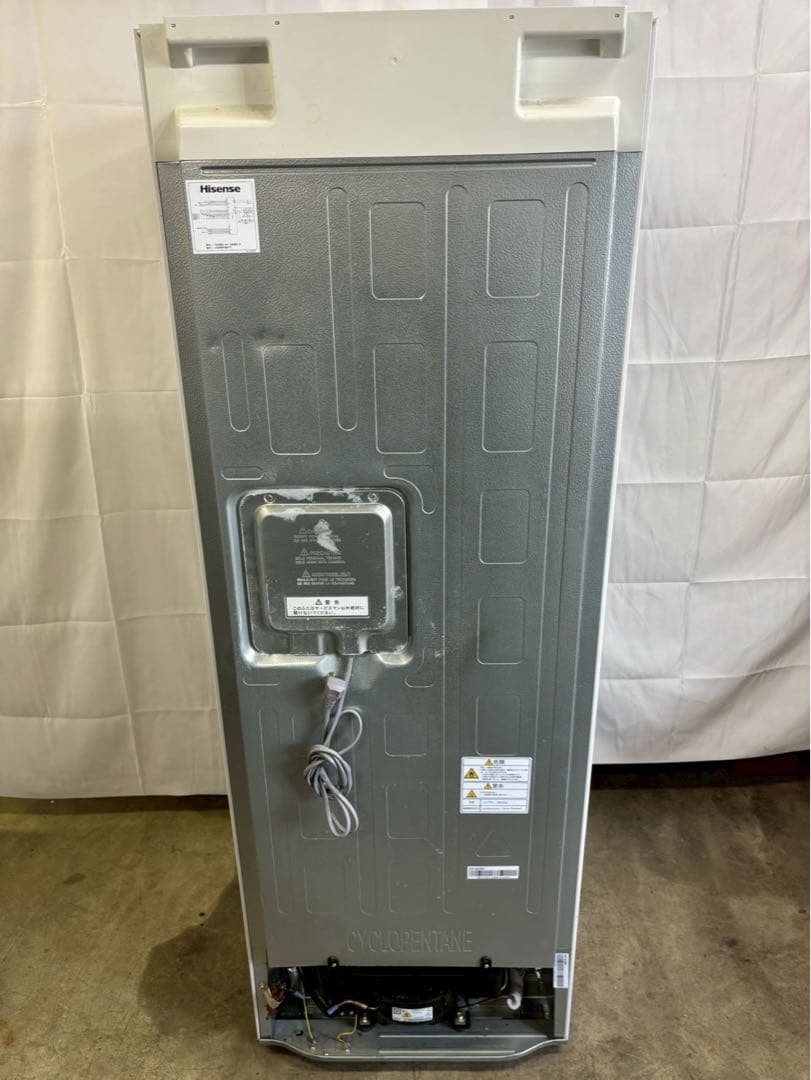 【ms】Hisense 3ドア冷蔵庫 HR-D2801W 2020年製