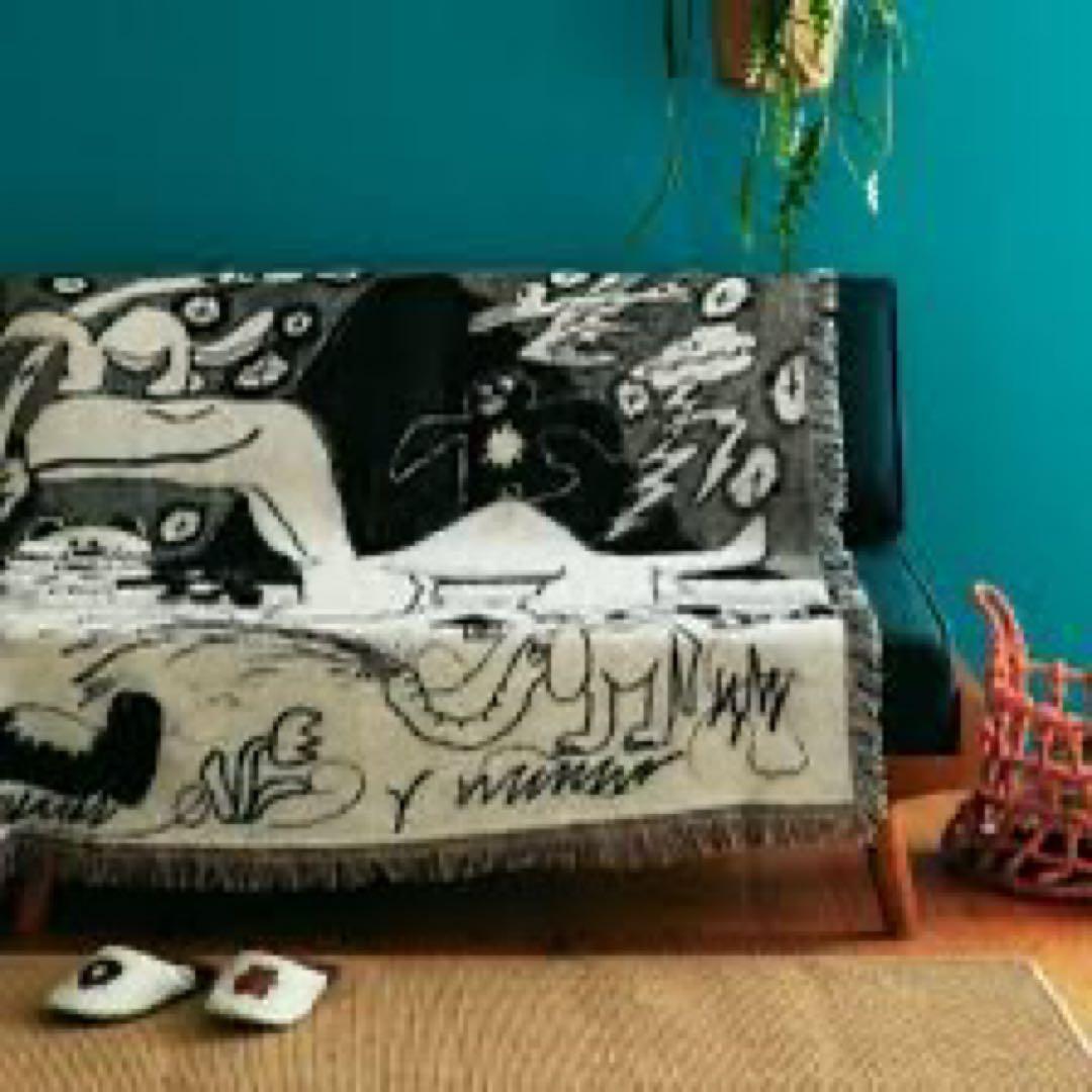 Daisuke Kondo×unico　ブランケット モノトーン