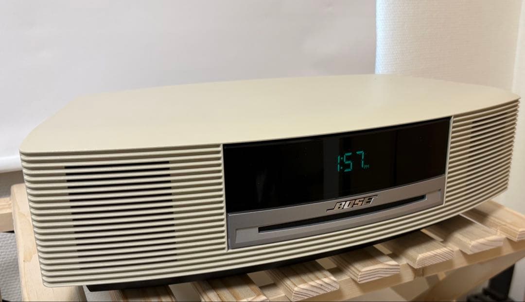 【CD再生可能】BOSE Wave Music System プラチナムホワイト