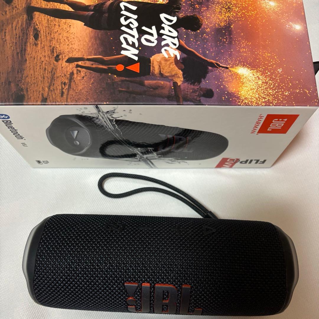 JBL FLIP 6 ブラック ワイヤレススピーカー