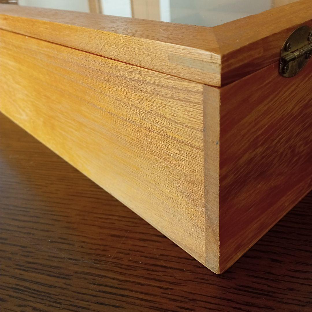 木製コレクションボックス 25区画 44cm✕44cm