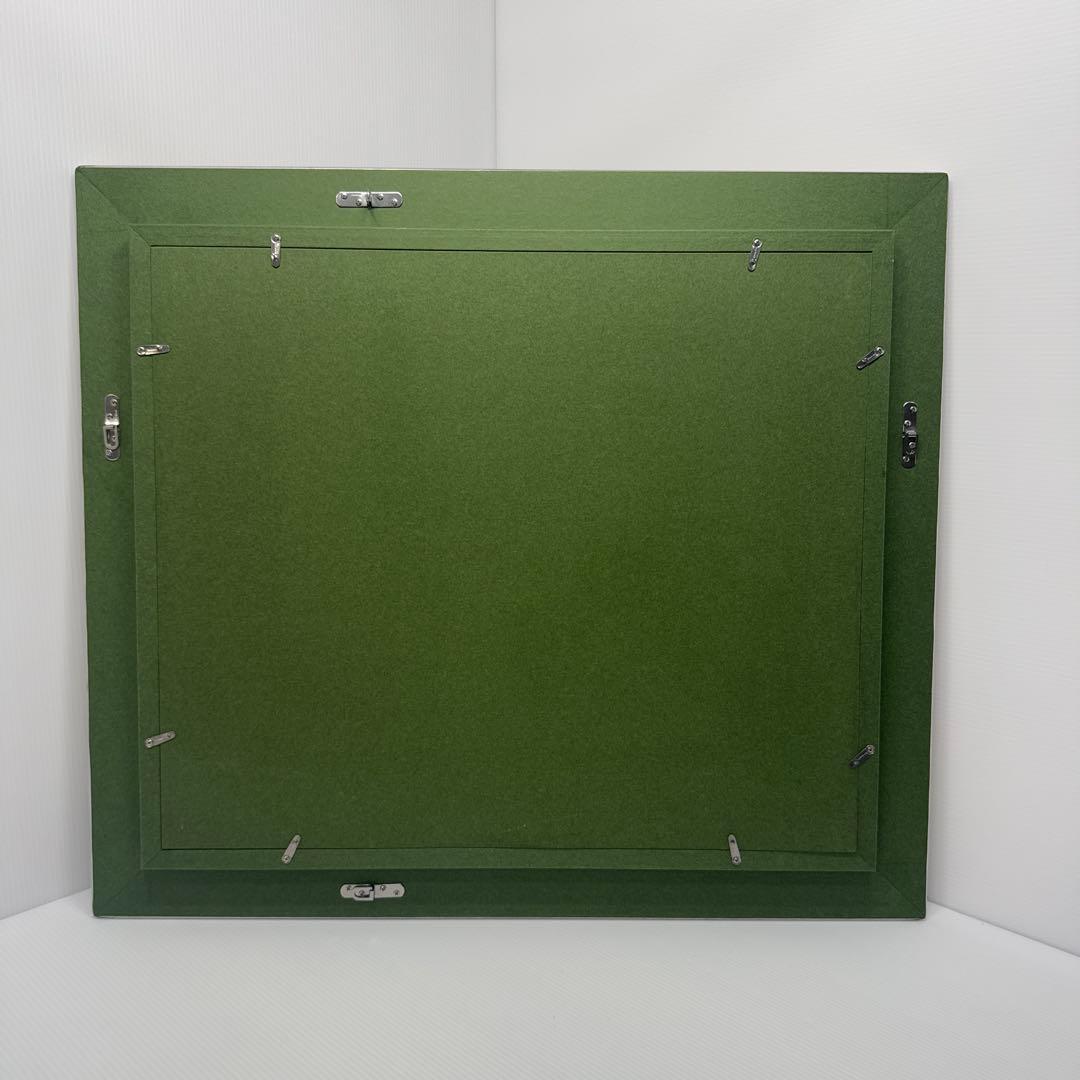 【美品】 油彩絵画 同志社 arte mondo 弦城 IV 額縁 銀 F8